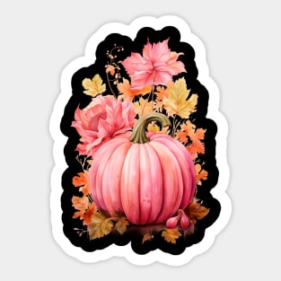 Blush Pink Pumpkin Sticker